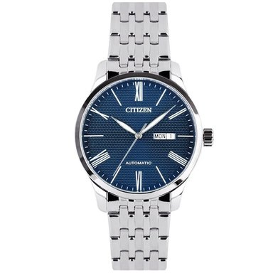 RELOJ CITIZEN HOMBRE ANÁLOGO AUTOMÁTICO NH8350-59L FECHA DIAL AZUL ACERO INOXIDABLE