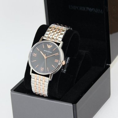 RELOJ EMPORIO ARMANI HOMBRE ANÁLOGO AR11121 KAPPA DIAL GRIS ACERO INOXIDABLE - 3