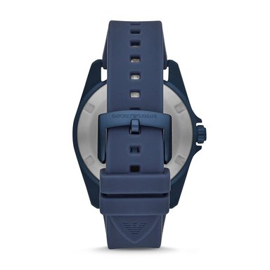 RELOJ EMPORIO ARMANI HOMBRE ANÁLOGO AR11263 SIGMA ITALIA FECHA CORREA AZUL SILICONA - 5