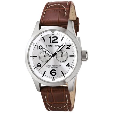 RELOJ INVICTA HOMBRE ANÁLOGO IN0765 I-FORCE 765 MULTIFUNCIONAL CORREA MARRÓN CUERO