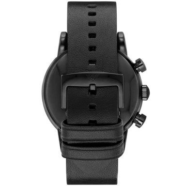RELOJ EMPORIO ARMANI HOMBRE ANÁLOGO AR1918 LUIGI FECHA CRONOMETRO ACERO INOXIDABLE CUERO NEGRO - 5