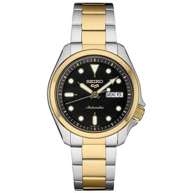 RELOJ SEIKO HOMBRE ANÁLOGO SRPE60 5 SPORTS AUTOMÁTICO FECHA ACERO INOXIDABLE PLATEADO DORADO