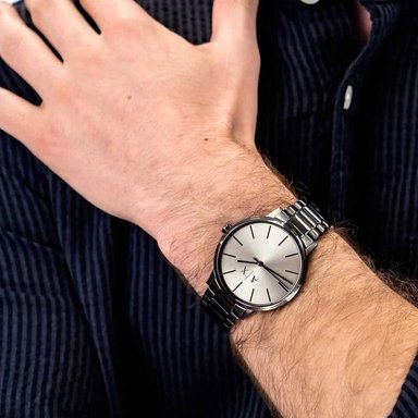 RELOJ ARMANI EXCHANGE HOMBRE ANÁLOGO AX2722 CAYDE ACERO INOXIDABLE GRIS GUNMETAL - 4