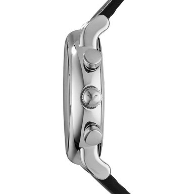 RELOJ EMPORIO ARMANI HOMBRE ANÁLOGO AR1733 LUIGI FECHA CRONOMETRO CORREA CUERO Y DIAL NEGRO - 6