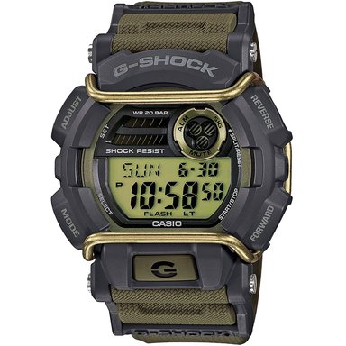 RELOJ CASIO HOMBRE DIGITAL GD-400-9 G-SHOCK LUZ FONDO RESINA GRIS VERDE
