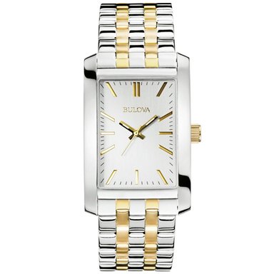 RELOJ BULOVA 98A137 ANÁLOGO PARA HOMBRE DE VESTIR DIAL PLATEADO