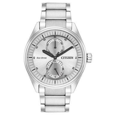 RELOJ CITIZEN ECO DRIVE PARADEX BU3010-51H SOLAR ANÁLOGO HOMBRE ACERO INOXIDABLE DIAL PLATEADO