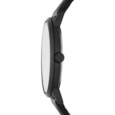 RELOJ ARMANI EXCHANGE CAYDE AX2732 HOMBRE ANÁLOGO ACERO INOXIDABLE CORREA DE CUERO NEGRO - 4