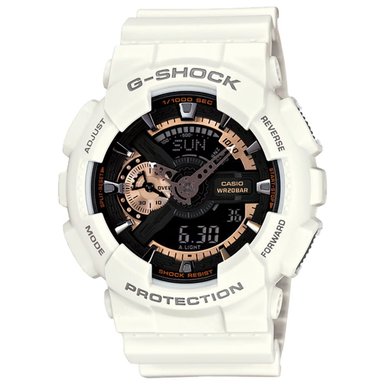 RELOJ CASIO G-SHOCK GA110RG-7A HOMBRE DIGITAL ANALÓGICO LUZ AUTOMÁTICA RESINA BLANCO