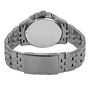 RELOJ FOSSIL FB-01 FS5835 PARA HOMBRE FECHA CRONOMETRO ACERO INOXIDABLE GUNMETAL DIAL NEGRO - 6