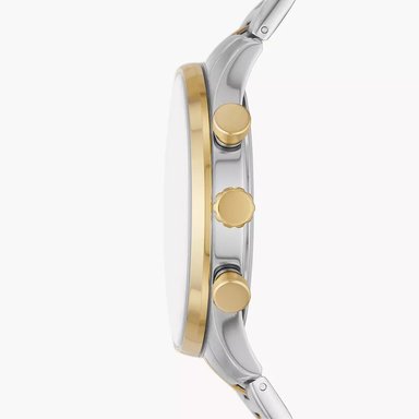 RELOJ FOSSIL SULLIVAN BQ2693 MULTIFUNCIONAL PARA HOMBRE ACERO INOXIDABLE PLATEADO DORADO - 5