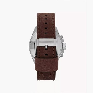 RELOJ HOMBRE ANÁLOGO FOSSIL DECKER CH2885 FECHA CRONOMETRO CORREA DE CUERO MARRON - 5