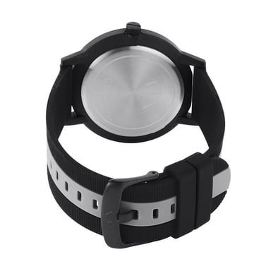 RELOJ HOMBRE ANÁLOGO ARMANI EXCHANGE CAYDE AX2742 CORREA DE SILICONA NEGRO GRIS - 5