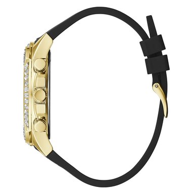 RELOJ GUESS FLEX HOMBRE ANÁLOGO GW0447G2 MULTIFUNCIONAL ACERO DORADO CORREA DE SILICONA NEGRO - 7