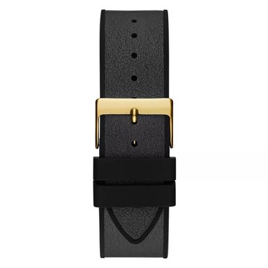RELOJ GUESS FLEX HOMBRE ANÁLOGO GW0447G2 MULTIFUNCIONAL ACERO DORADO CORREA DE SILICONA NEGRO - 8