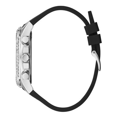 RELOJ GUESS FLEX HOMBRE ANÁLOGO GW0447G1 MULTIFUNCIONAL ACERO INOXIDABLE CORREA DE SILICONA NEGRO - 6
