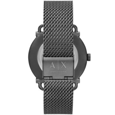 RELOJ ARMANI EXCHANGE ROCCO AX2905 HOMBRE ANALÓGO ACERO INOXIDABLE GUNMETAL MATE CRISTAL IRIDISCENTE - 5