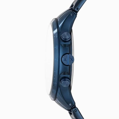 RELOJ HOMBRE ANÁLOGO ARMANI EXCHANGE HAMPTON AX2430 CRONÓMETRO ACERO INOXIDABLE AZUL - 6