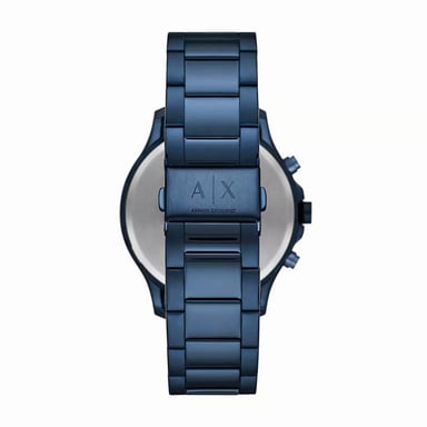 RELOJ HOMBRE ANÁLOGO ARMANI EXCHANGE HAMPTON AX2430 CRONÓMETRO ACERO INOXIDABLE AZUL - 7