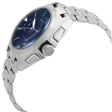 RELOJ HOMBRE ANÁLOGO EMPORIO ARMANI NICOLA AR11411 FECHA CRONÓMETRO ACERO INOXIDABLE DIAL AZUL - 5