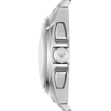 RELOJ HOMBRE ANÁLOGO EMPORIO ARMANI NICOLA AR11411 FECHA CRONÓMETRO ACERO INOXIDABLE DIAL AZUL - 6
