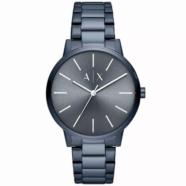 RELOJ HOMBRE ANÁLOGO ARMANI EXCHANGE CAYDE AX2702 ACERO INOXIDABLE AZUL