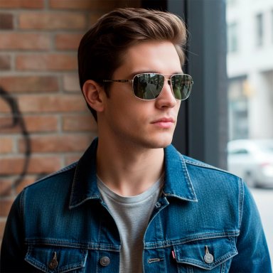 LENTES DE SOL GUESS GF0232-11N AVIADOR PARA HOMBRE - 5