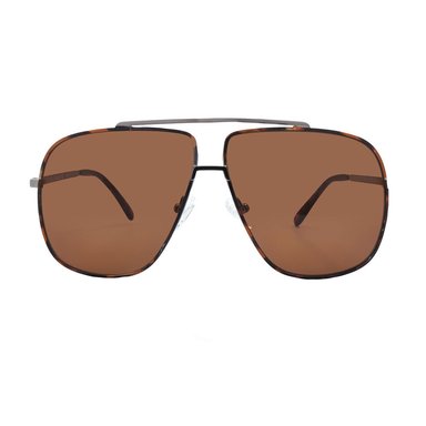 LENTES DE SOL GUESS GF0239-14E AVIADOR MARRÓN PARA HOMBRE - 3