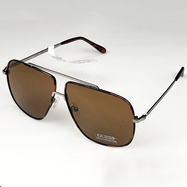 LENTES DE SOL GUESS GF0239-14E AVIADOR MARRÓN PARA HOMBRE - 4