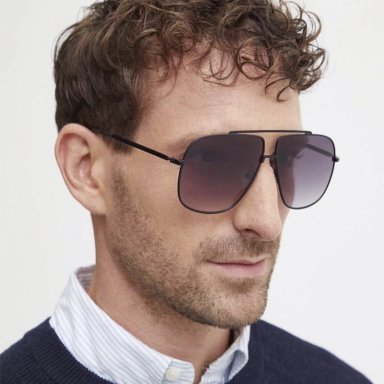 LENTES DE SOL GUESS GF0239-02B AVIADOR PARA HOMBRE - 3
