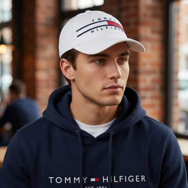 GORRA PARA HOMBRE TOMMY HILFIGER CORE TINO 78B4207 100 BLANCO - 2