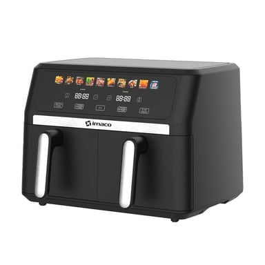 FREIDORA DE AIRE 9 LITROS DOBLE DIGITAL XXL IMACO AF1790D - 4