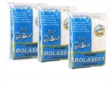 BOLA SECA DESHUMEDECEDOR 3 REPUESTOS RECAMBIO DE 400 GRS