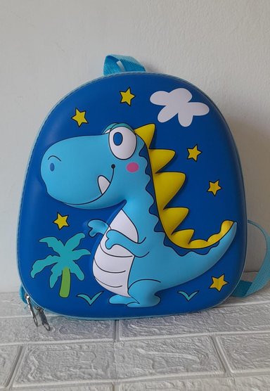 MINI MOCHILA MULTICOLOR DINOSAURIO + LONCHERA TERMICA + TAPER TOMATODO