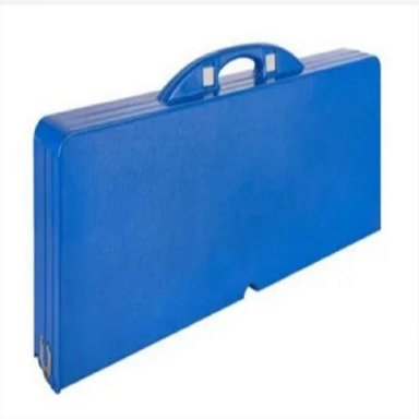 SET MESA CAMPING PLEGABLE SILLAS AZUL - 3