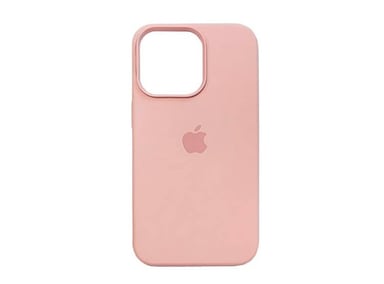 FUNDA SILICONE CASE PARA IPHONE 15 PRO NUDE + MICA DE VIDRIO 11D COMPLETO - 3