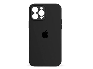 SILICONE CASE IPHONE 13 PRO CON P/CÁMARA MAX NEGRO - 1
