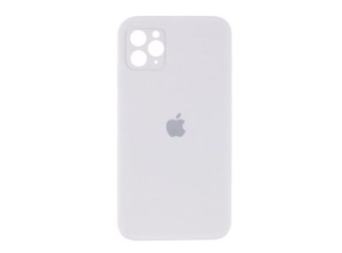 CASE IPHONE 15 PRO SILICONA CON P/CÁMARA BLANCO + MICA DE VIDRIO COMPLETO - 2