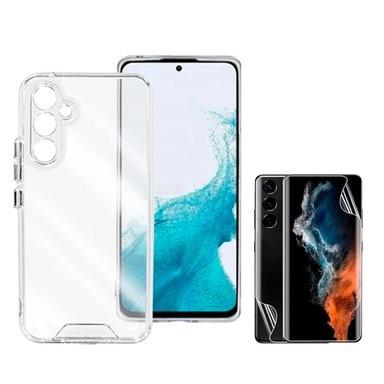 CASE SPACE PARA SAMSUNG S25  + MICA HIDROGEL MATE AMBOS LADOS - 1