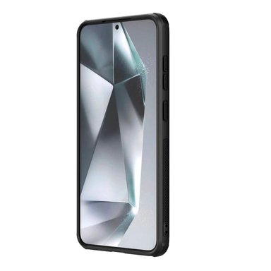 FUNDA PARA SAMSUNG S25 NILLKIN SUPER FROSTED SHIELD NEGRO - 4