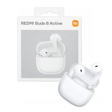 AUDÍFONOS INALÁMBRICOS XIAOMI REDMI BUDS 8 ACTIVE BLANCO - 1