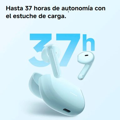 REDMI BUDS 8 ACTIVE BLUE CON MICRÓFONO AI BATTERY 37HR - 4