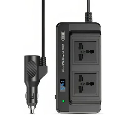 CONVERSOR DE CORRIENTE PARA AUTOS DE 200W SALIDA C Y USB - 2