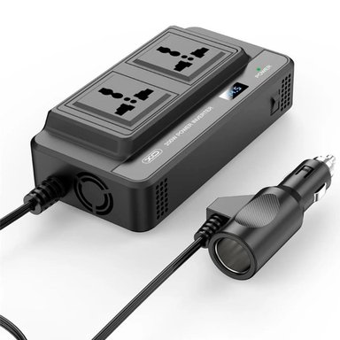 CONVERSOR DE CORRIENTE PARA AUTOS DE 200W SALIDA C Y USB - 6