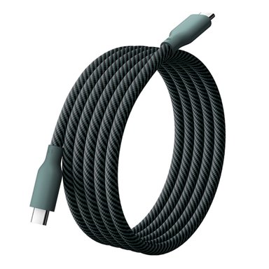 CABLE XIAOMI TIPO-C A TIPO-C 6A 1M VERDE HYPERCHARGE - 1