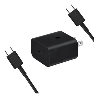 CARGADOR DE 25W COMPATIBLE CON A50/A51/A52/A53/A54 - NEGRO - 3