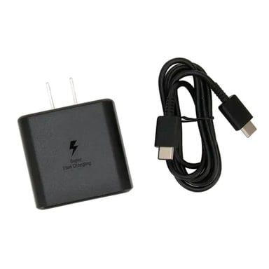 CARGADOR DE 25W COMPATIBLE CON A50/A51/A52/A53/A54 - NEGRO - 4