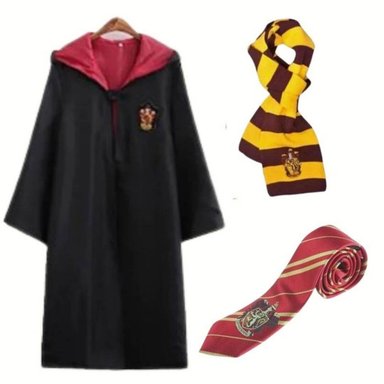 TRAJE HARRY POTTER GRYFFINDOR  ADULTOS - TALLA 16 HASTA XL.