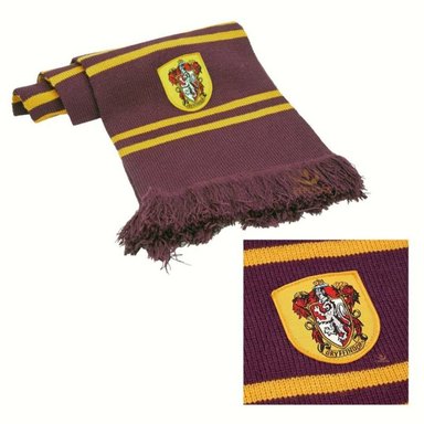 BUFANDA HARRY POTTER GRANATE GRYFFINDOR CHALINA HOGWARTS - 2