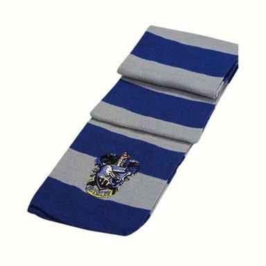BUFANDA HARRY POTTER AZUL RAVENCLAW CHALINA HOGWARTS